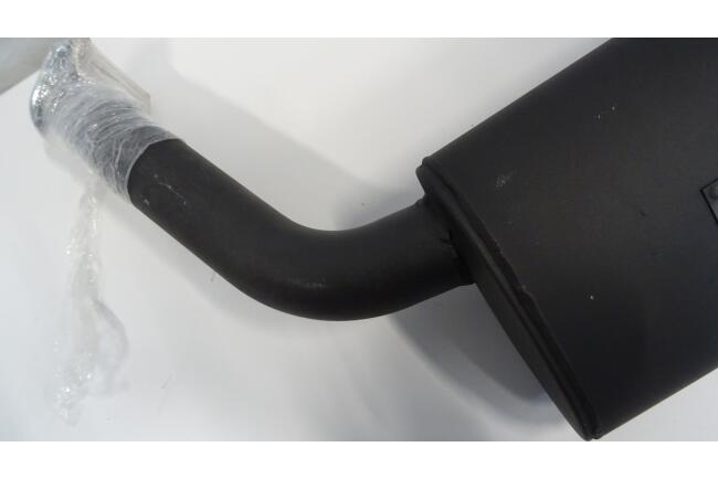 B-Ware Sportauspuff Endschalldämpfer für Mercedes E-Klasse W211 S211 2002-2009 Endrohre 95x65mm