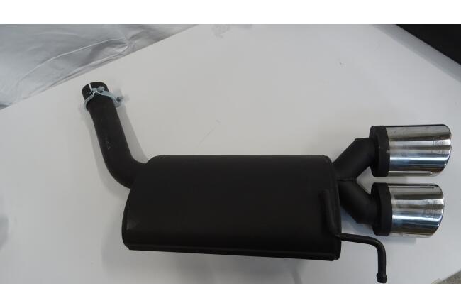 B-Ware Sportauspuff Endschalldämpfer für Mercedes E-Klasse W211 S211 2002-2009 Endrohre 95x65mm