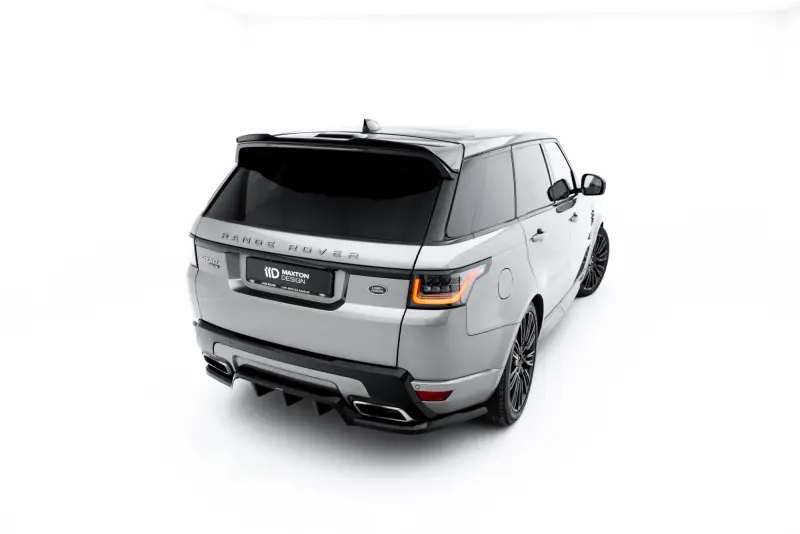 Maxton Design Heckspoiler Lippe für Land Rover Range Rover Sport Mk2 Facelift Hochglanz schwarz