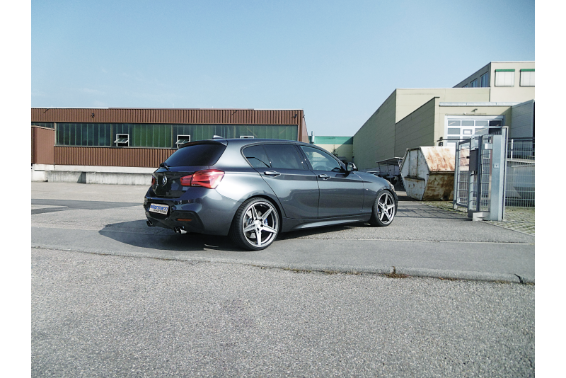 Eisenmann Edelstahl Klappenauspuff für BMW 1er M140i / M140i xDrive (F21 LCI) 3-Türer (3.0 Turbo, 340 PS) Endrohre 4x76mm rund, mit EG-Genehmigung