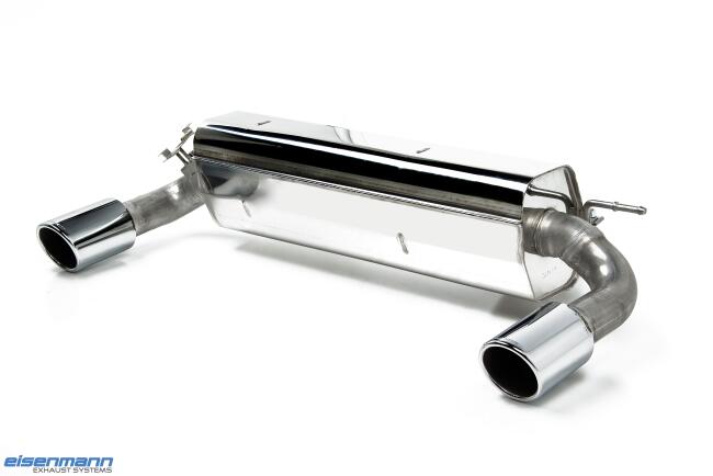Eisenmann Edelstahl Klappenauspuff für BMW 2er 228i (F22) Coupe (2.0 Turbo, 245 PS) Endrohre 2x90mm rund, mit EG-Genehmigung