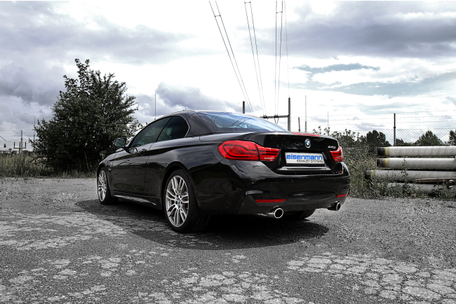 Eisenmann Edelstahl Klappenauspuff für BMW 3er 340i...