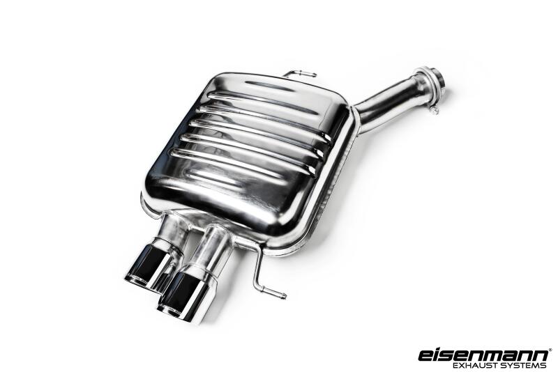 Eisenmann Edelstahl Klappenauspuff für BMW 5er 528i / 528i xDrive (F11 LCI) Touring (2.0 Turbo, 245 PS) Endrohre 2x83mm rund, mit EG-Genehmigung
