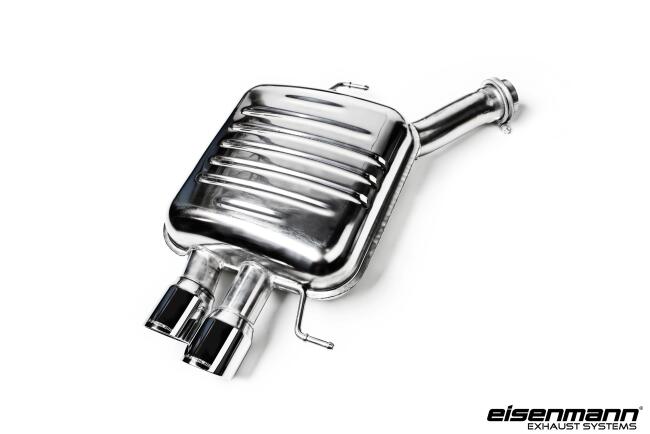 Eisenmann Edelstahl Klappenauspuff für BMW 5er 528i...