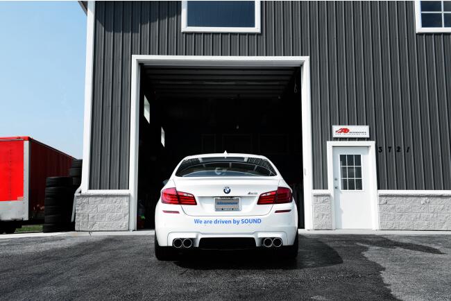 Eisenmann Edelstahl Klappenauspuff für BMW M5 (F10)...