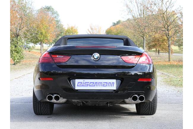 Eisenmann Edelstahl Klappenauspuff für BMW M6 (F06)...