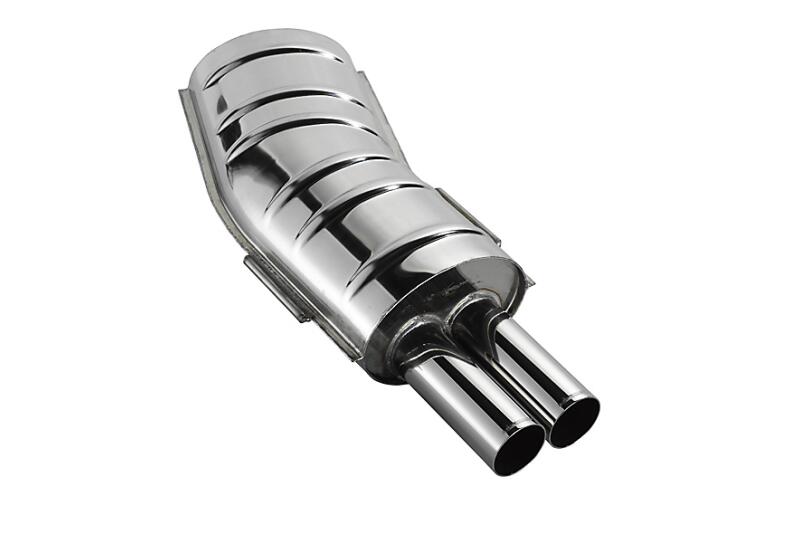Eisenmann Edelstahl Sportauspuff für BMW 3er 318i (E36) Touring (1.9, 115 PS) Endrohre 2x70mm rund