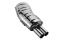 Eisenmann Edelstahl Sportauspuff für BMW 3er 320i (E36) Coupe (2.0, 150 PS) Endrohre 2x70mm rund