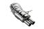 Eisenmann Edelstahl Sportauspuff für BMW 3er 328i (E46) Touring (2.8, 193 PS) Endrohre 2x76mm rund, mit EG-Genehmigung