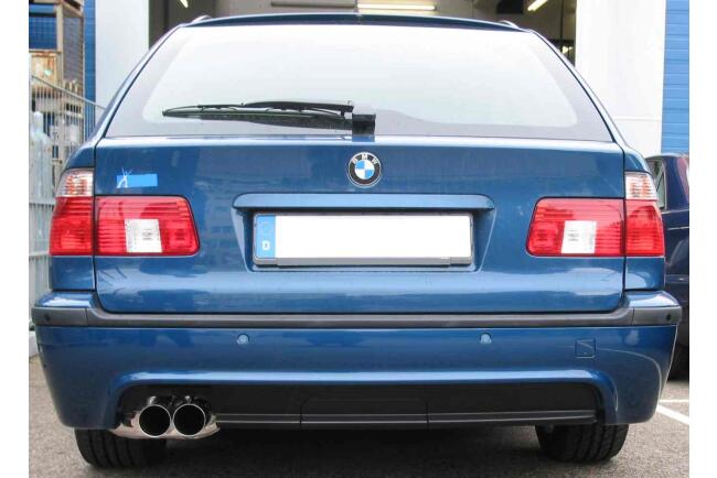 Eisenmann Edelstahl Sportauspuff für BMW 5er 530i...