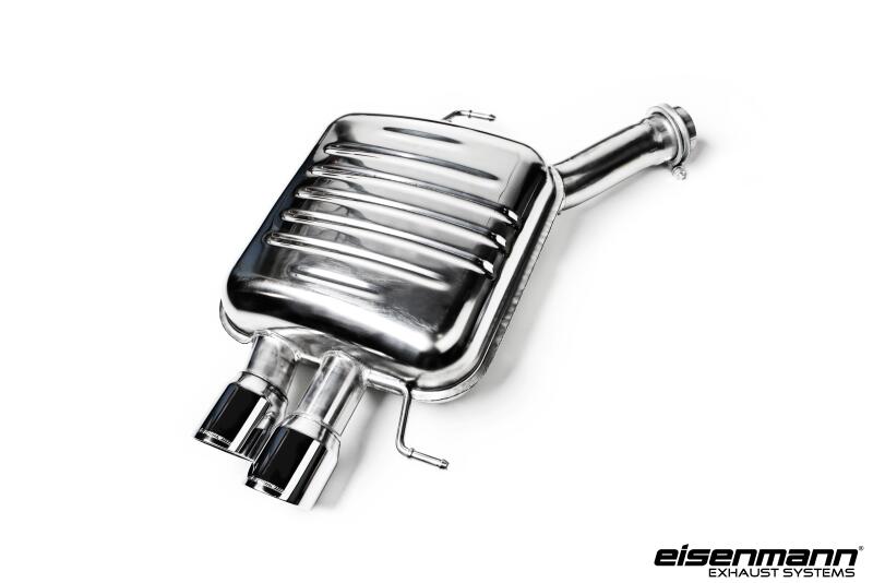 Eisenmann Edelstahl Sportauspuff für BMW 5er 530i (F11) Touring (3.0, 272 PS) Endrohre 2x83mm rund, mit EG-Genehmigung
