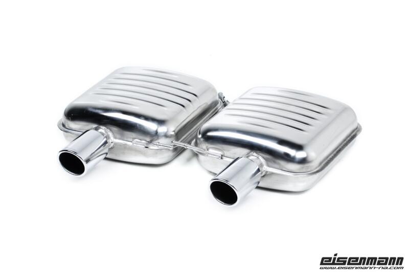 Eisenmann Edelstahl Sportauspuff für BMW 5er 535i / 535i xDrive (F11/F11 LCI) Touring (3.0 Turbo, 306 PS) Endrohre 2x90mm rund, mit EG-Genehmigung