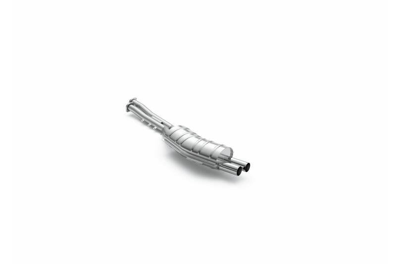 Eisenmann Edelstahl Sportauspuff für BMW M3 (E36) Limousine (3.0/3.2, 286/295/321 PS) Endrohre 2x70mm rund