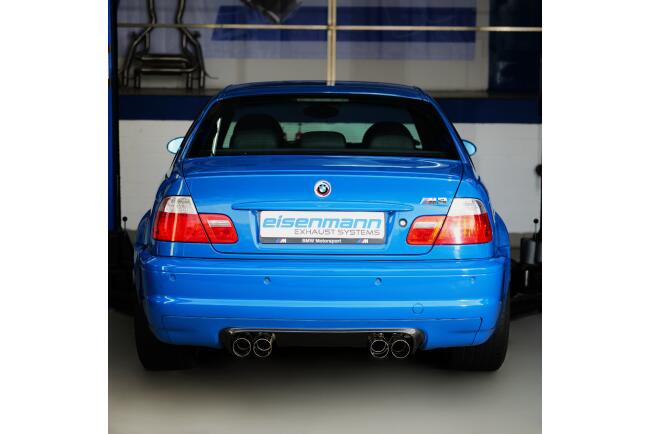 Eisenmann Edelstahl Sportauspuff für BMW M3 (E46)...