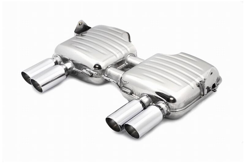 Eisenmann Edelstahl Sportauspuff für BMW M3 (E92) Coupe (4.0 V8, 420 PS) Endrohre 4x83mm rund, mit EG-Genehmigung