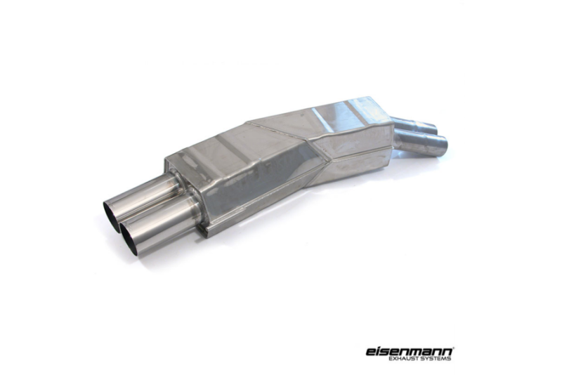 Eisenmann Edelstahl Sportauspuff für BMW M5 (E34) Limousine (3.6/3.8, 315/340 PS) Endrohre 2x83mm rund