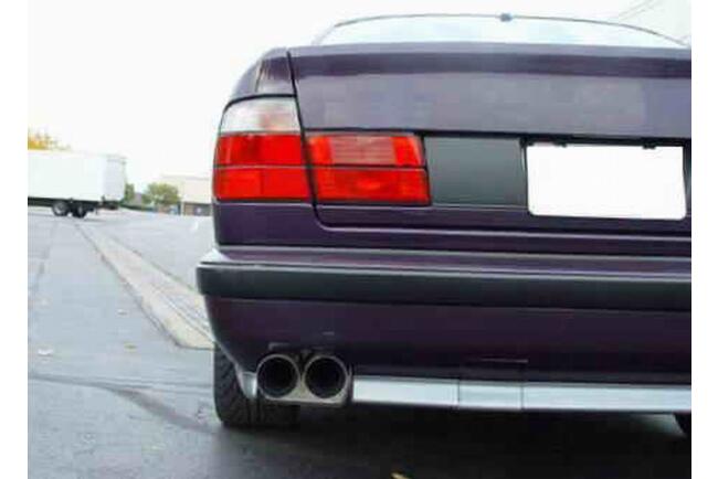 Eisenmann Edelstahl Sportauspuff für BMW M5 (E34) Limousine (3.6/3.8, 315/340 PS) Endrohre 2x83mm rund