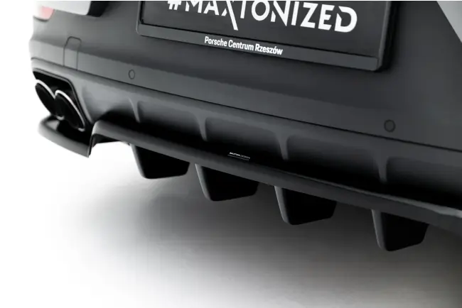 Maxton Design Bodykit für Porsche Cayenne SUV Mk3 Facelift Hochglanz schwarz
