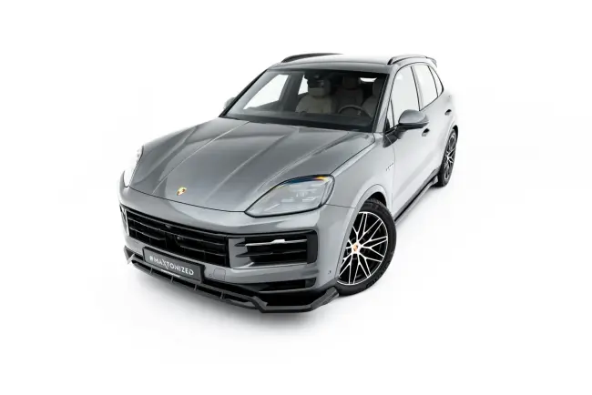 Maxton Design Bodykit für Porsche Cayenne SUV Mk3 Facelift Hochglanz schwarz
