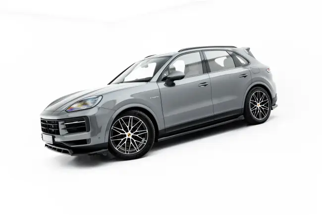 Maxton Design Bodykit für Porsche Cayenne SUV Mk3 Facelift Hochglanz schwarz