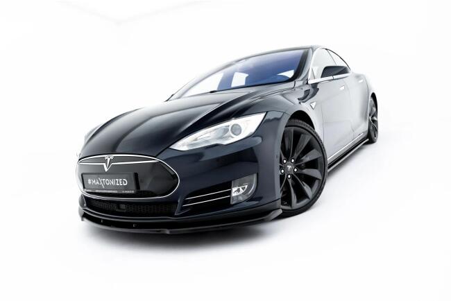 Maxton Design Frontlippe V.1 für Tesla Model S Mk1...