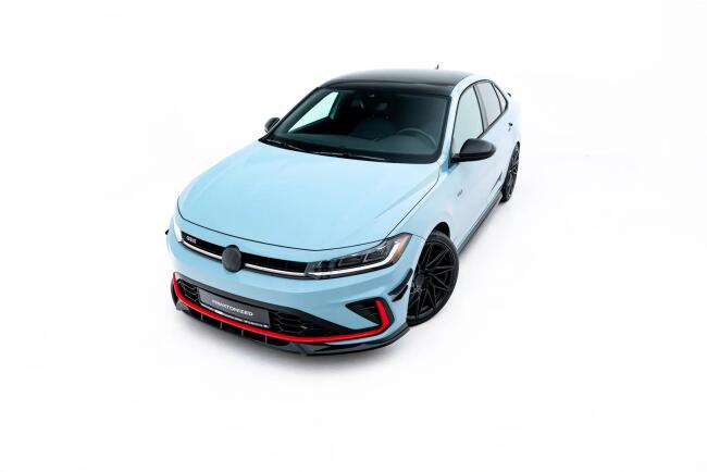 Maxton Design Frontlippe V.1 für VW Jetta GLI Mk7 Facelift 2 Hochglanz schwarz