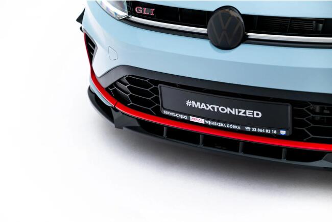 Maxton Design Frontlippe V.1 für VW Jetta GLI Mk7 Facelift 2 Hochglanz schwarz