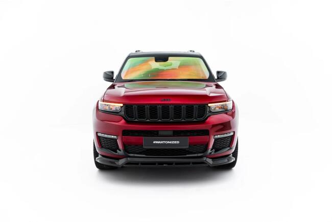Maxton Design Frontlippe für Jeep Grand Cherokee L...