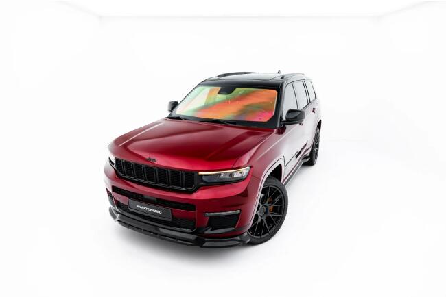 Maxton Design Frontlippe für Jeep Grand Cherokee L Mk5 Hochglanz schwarz