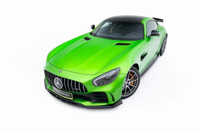 Maxton Design Frontlippe für Mercedes-AMG GT R C190 Facelift Hochglanz schwarz