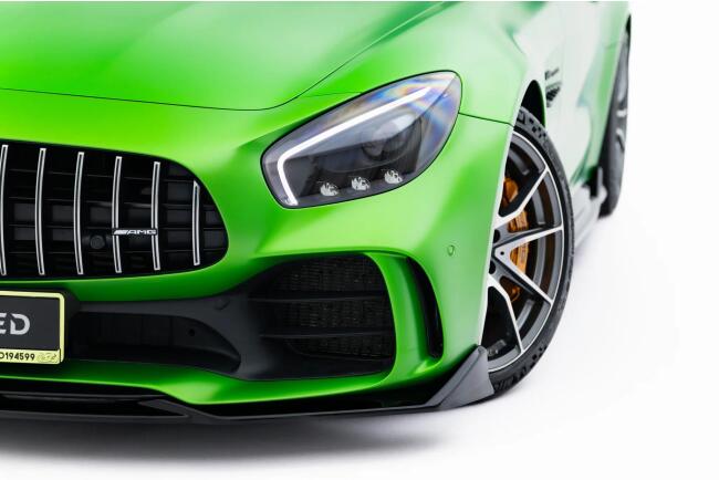 Maxton Design Frontlippe für Mercedes-AMG GT R C190 Facelift Hochglanz schwarz