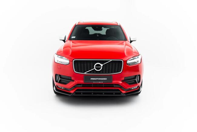 Maxton Design Frontlippe für Volvo XC90 R-Design Mk2 Hochglanz schwarz