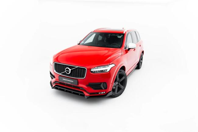 Maxton Design Frontlippe für Volvo XC90 R-Design Mk2 Hochglanz schwarz