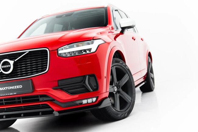 Maxton Design Frontlippe für Volvo XC90 R-Design Mk2 Hochglanz schwarz