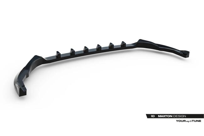 Maxton Design Frontlippe V.1 für VW Transporter T7 Hochglanz schwarz
