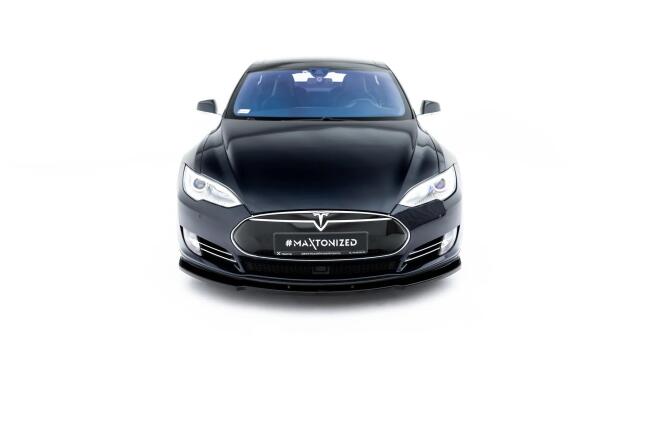 Maxton Design Frontlippe V.2 für Tesla Model S Mk1...