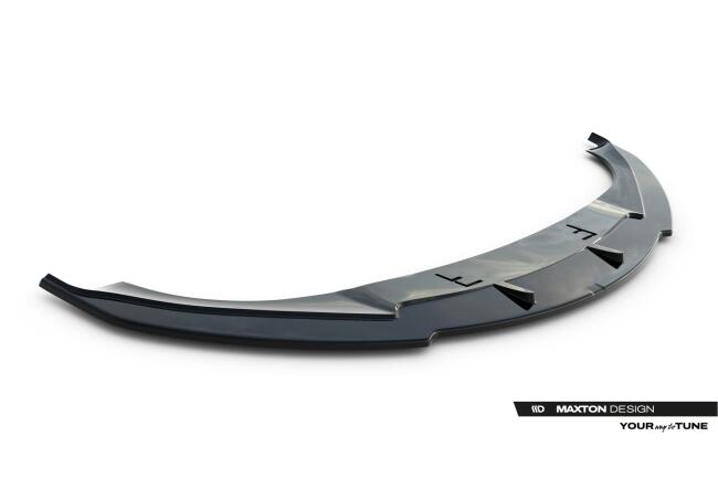 Maxton Design Frontlippe V.2 für Tesla Model S Mk1 Hochglanz schwarz