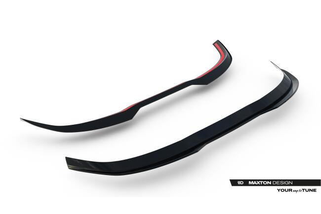 Maxton Design Heckspoiler Lippe für Audi A6 S-Line Avant C9 Hochglanz schwarz