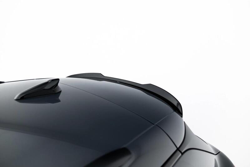 Maxton Design Heckspoiler Lippe für Audi Q6 e-tron Standard / S-Line / SQ6 e-tron SUV Mk1 Hochglanz schwarz