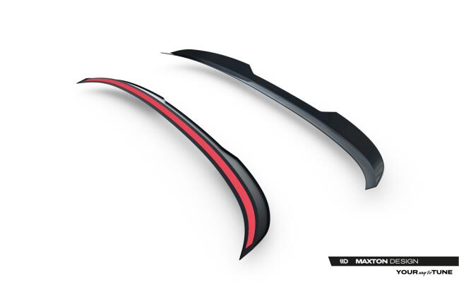 Maxton Design Heckspoiler Lippe für BMW 3er Sportline Limousine F30 Hochglanz schwarz