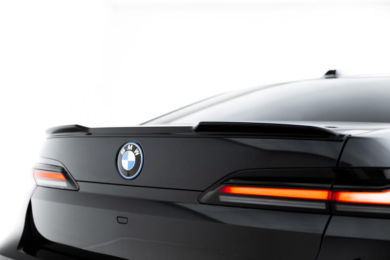 Maxton Design Heckspoiler 3D V.2 für BMW 7 M-Paket / M760e / i7 M-Paket G70 Hochglanz schwarz
