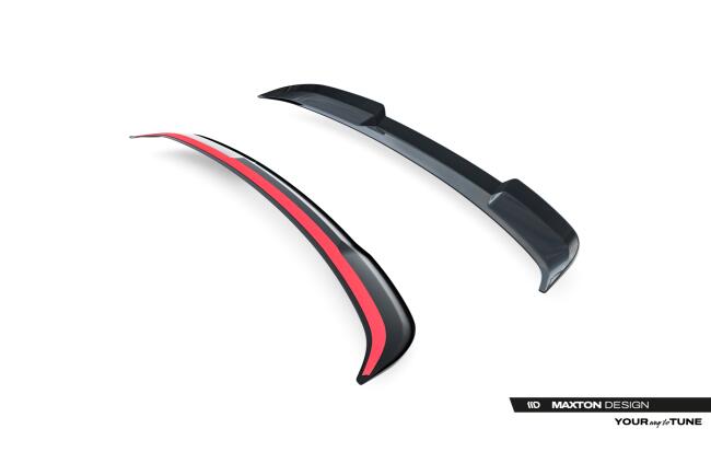 Maxton Design Heckspoiler Lippe für BMW X2 M35i U10 Hochglanz schwarz
