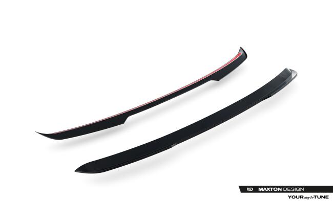 Maxton Design Heckspoiler Lippe für Cupra Born Mk1 Hochglanz schwarz