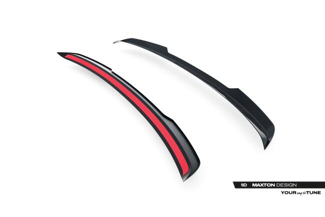 Maxton Design Heckspoiler Lippe für Cupra Born Mk1 Hochglanz schwarz