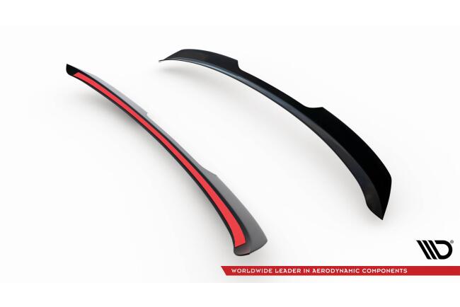 Maxton Design Heckspoiler Lippe für Ford Focus ST Mk2 Facelift Hochglanz schwarz