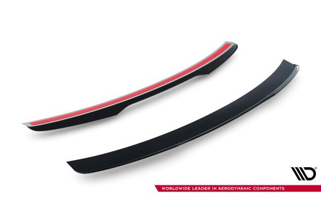 Maxton Design Heckspoiler Lippe für Ford Mustang Dark Horse Mk7 Hochglanz schwarz