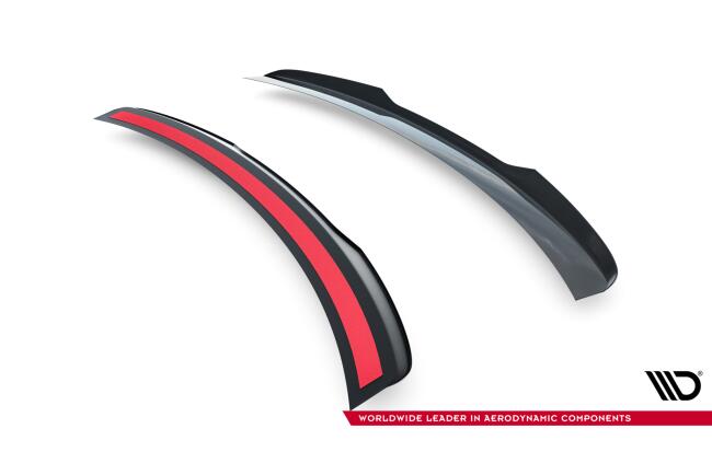 Maxton Design Heckspoiler Lippe für Ford Mustang Dark Horse Mk7 Hochglanz schwarz