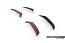Maxton Design Heckspoiler Lippe V.2 für VW Transporter T7 / Ford Transit Custom Mk2 Hochglanz schwarz