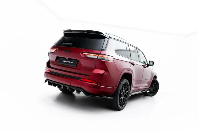 Maxton Design Heckspoiler Lippe für Jeep Grand Cherokee L Mk5 Hochglanz schwarz