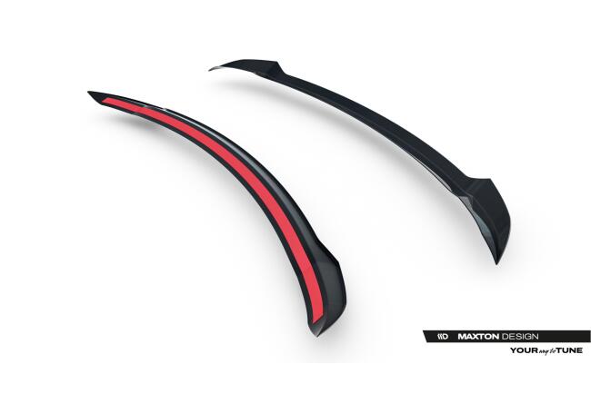 Maxton Design Heckspoiler Lippe für Land Rover Range Rover Evoque Dynamic Mk2 Hochglanz schwarz